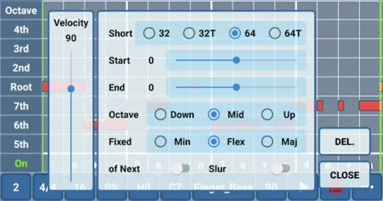 Bass Loop Maker android App screenshot 1