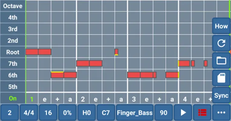 Bass Loop Maker android App screenshot 2